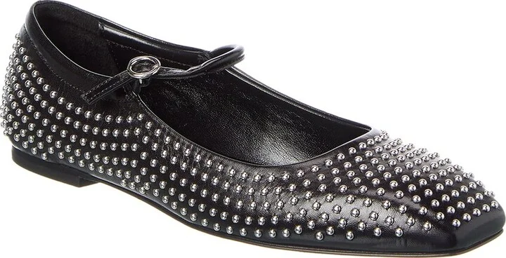 Aeyde Uma Mini Leather Flat