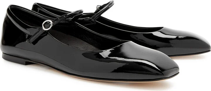 Aeyde Uma Patent Leather Mary Jane Flats - Image 2