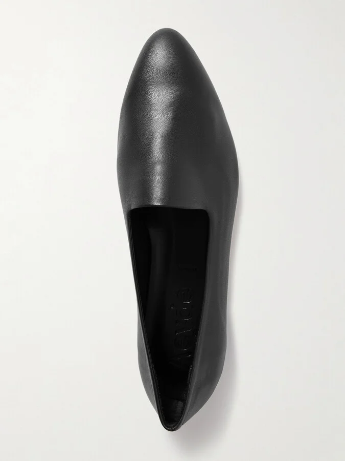 Aeyde - Vanna Leather Loafers - Black - Image 5