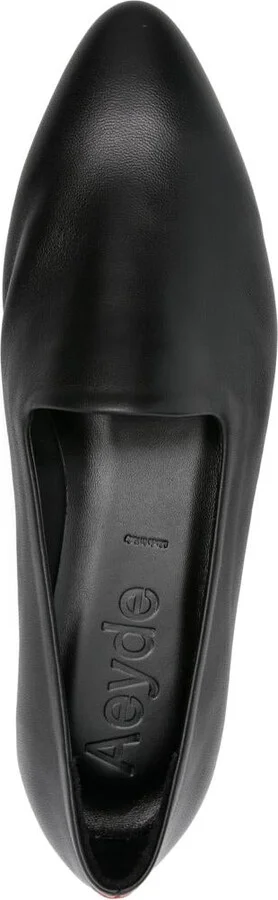 Aeyde Vanna Nappa Leather Black Shoes - Image 4