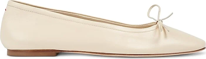 Aeyde Women's Delfina Bow Ballet Flats