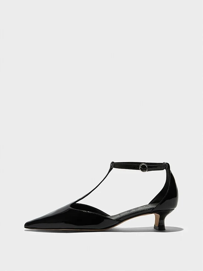 Aeyde Women's Liz T Strap Pumps