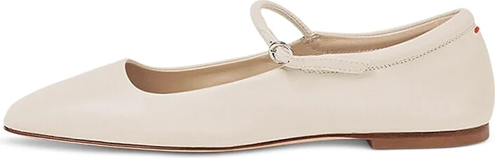 Aeyde Women's Uma Square Toe Mary Jane Flats