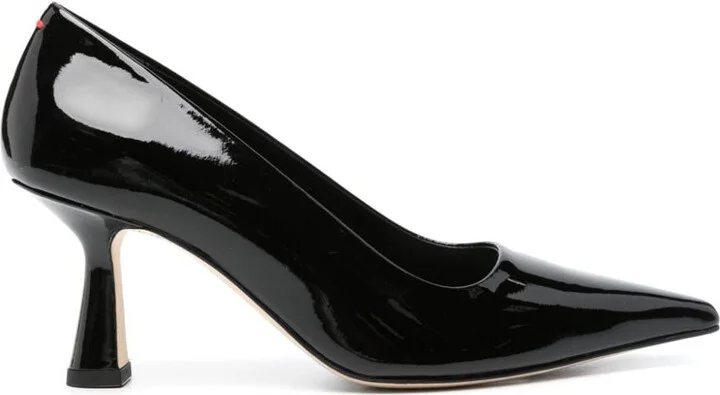 Aeyde Zandra Patent Calf Leather Black Shoes