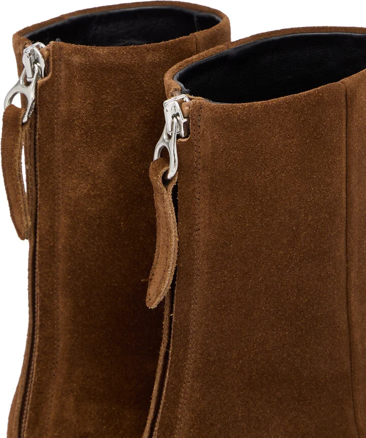 Aeyde Zoe Suede Ankle Boot - Image 4