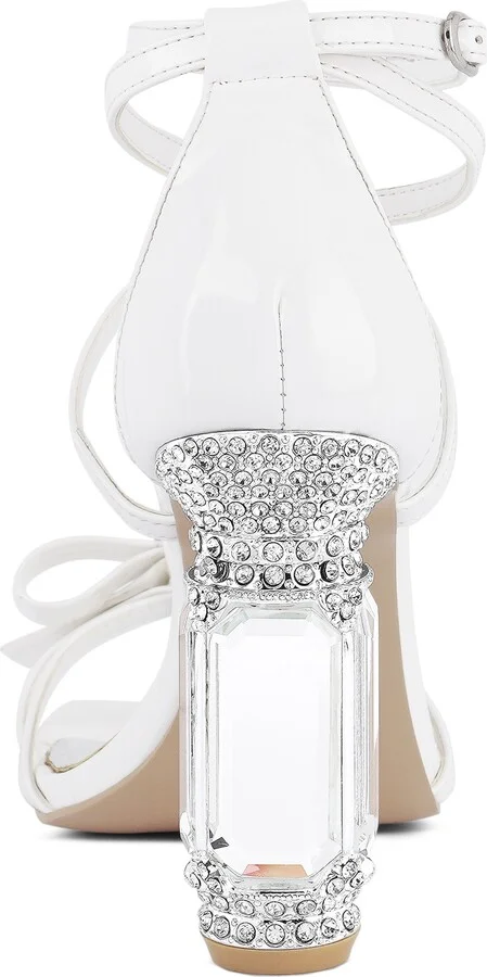 Affluence Crystal T-Strap Sandal - Image 2