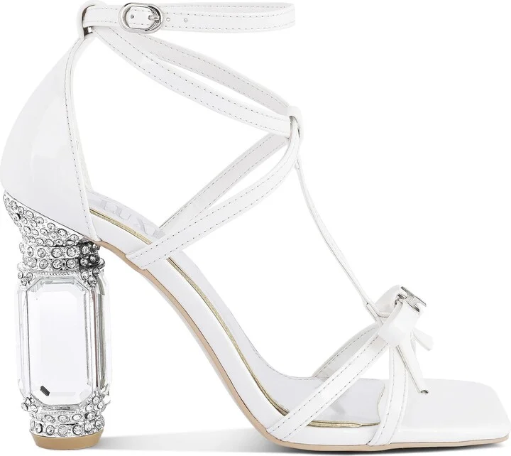 Affluence Crystal T-Strap Sandal - Image 3