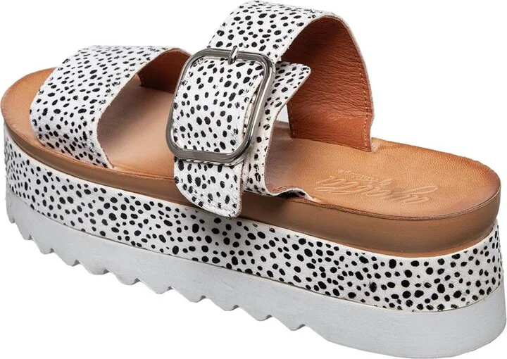 Afra Faux Fur Platform Slide Sandal - Image 2