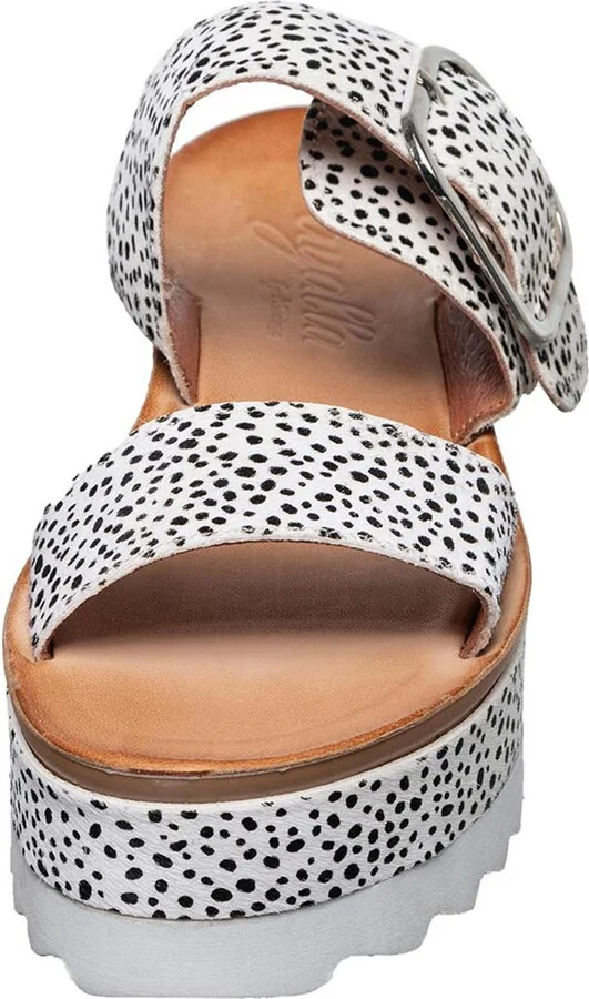 Afra Faux Fur Platform Slide Sandal - Image 3