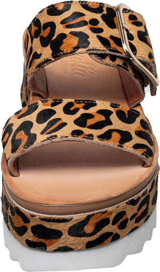 Afra Faux Fur Platform Slide Sandal - Image 9