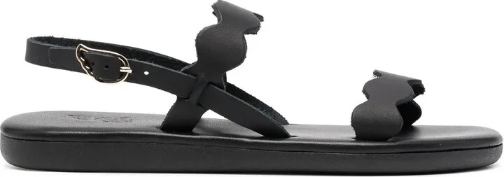 Afro strap-detail sandals