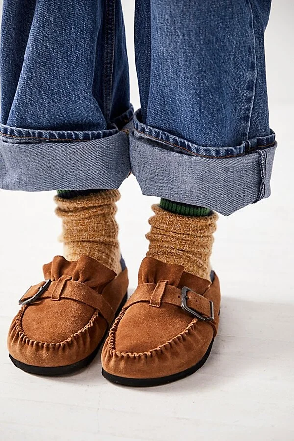 After Riding Suede Mules - Image 4