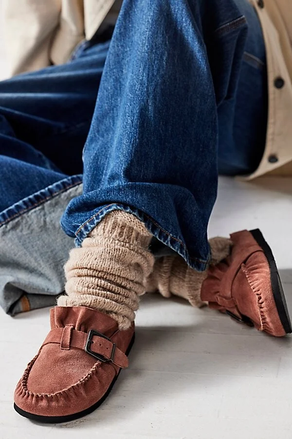 After Riding Suede Mules - Image 3