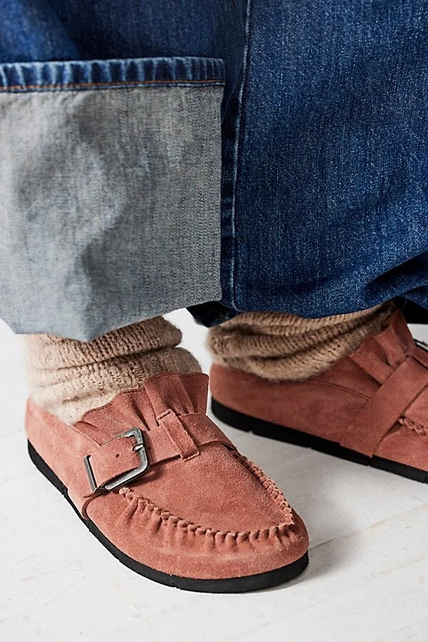 After Riding Suede Mules - Image 4