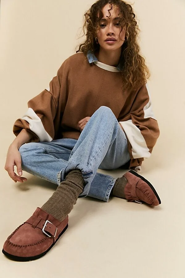 After Riding Suede Mules - Image 5