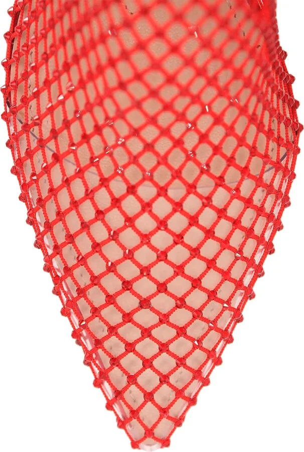 Afterhours Rhinestone Mesh Bootie - Image 5