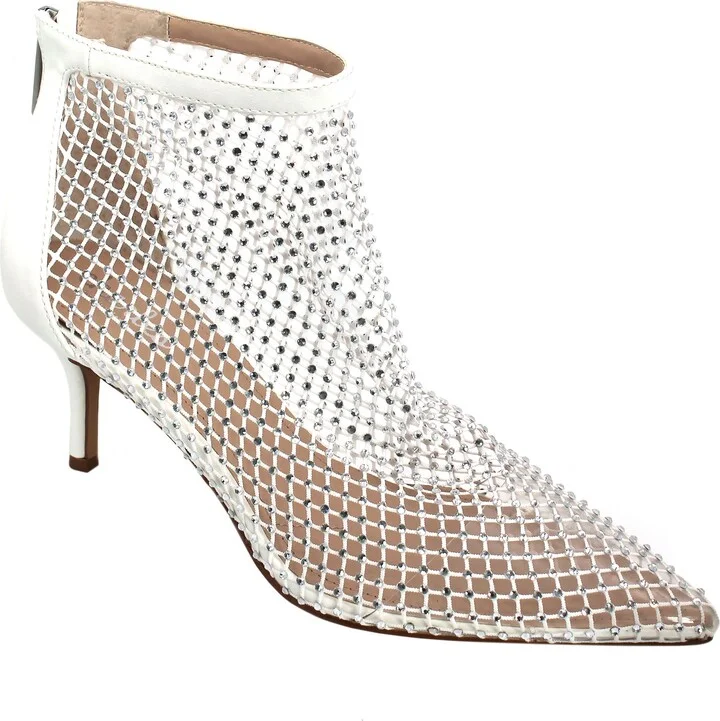 Afterhours Rhinestone Mesh Bootie