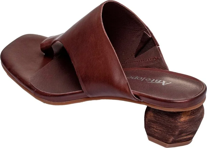 Afton Toe Loop Leather Dress Sandal - Image 8