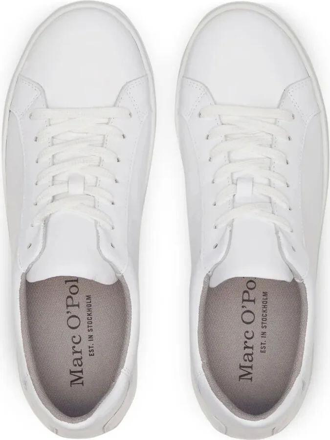 Agar leather low-top sneakers - Image 3