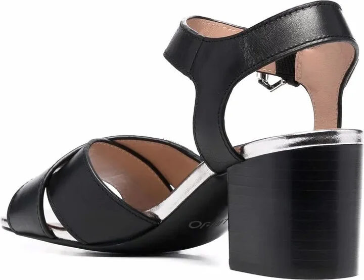 Agata logo-plaque sandals - Image 3