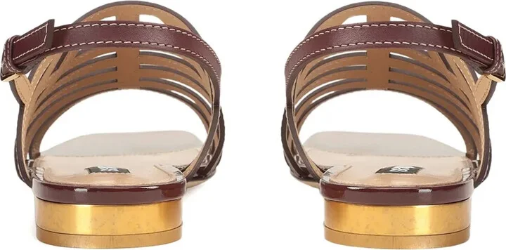 Agate cut-out slingback sandals - Image 3