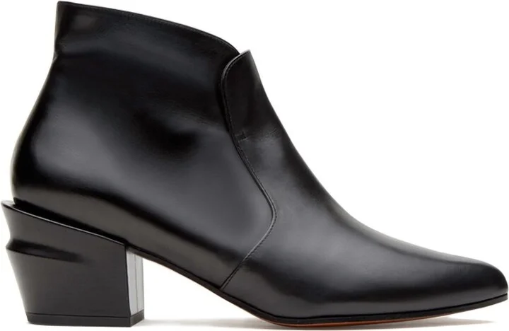 Agate Low Western Boot In Black