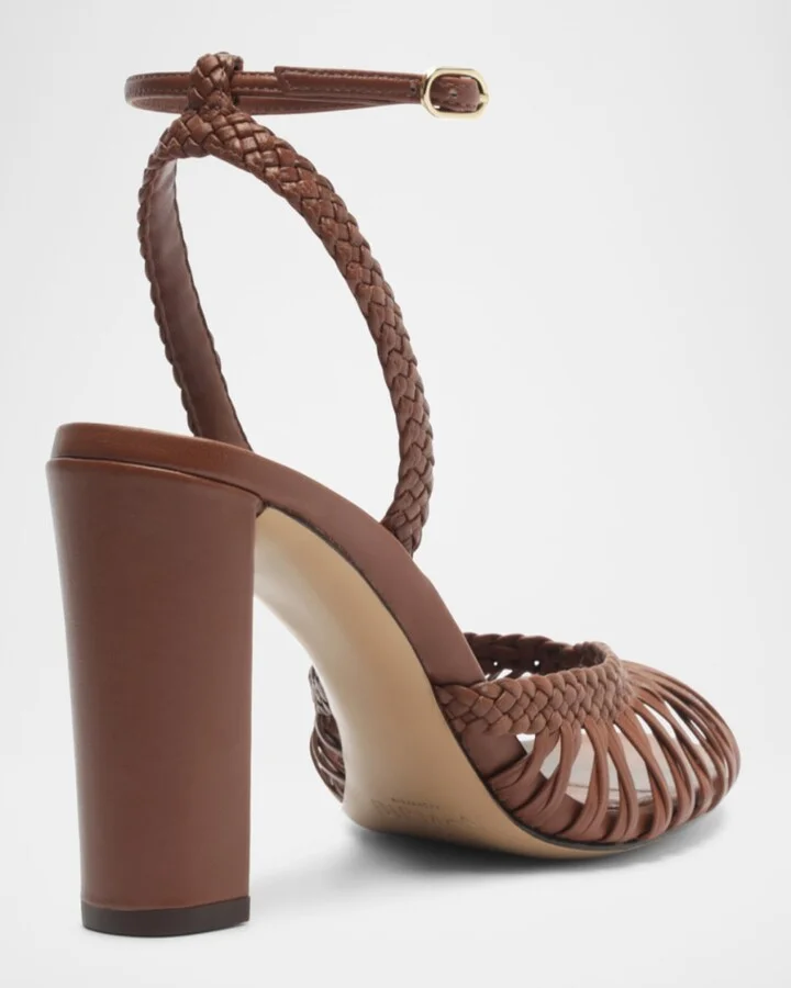 Agatha 90 Leather Sandals - Image 6