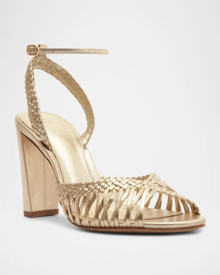 Agatha 90 Leather Sandals - Image 2