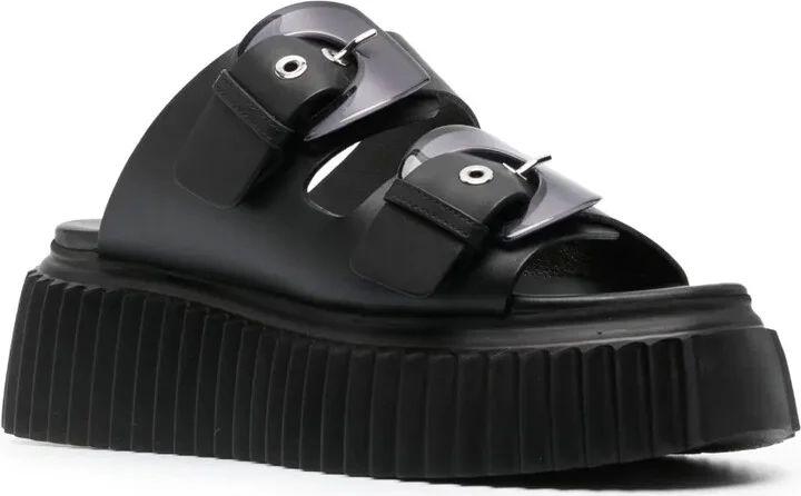 Agatha double-buckle slippers - Image 2