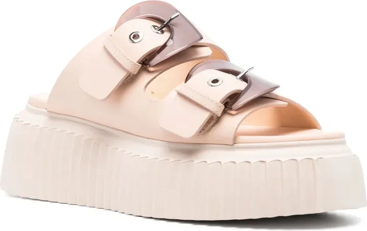 Agatha double-buckle slippers - Image 2