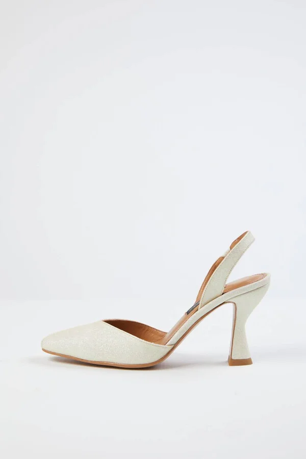 Agatha Heels In Champagne