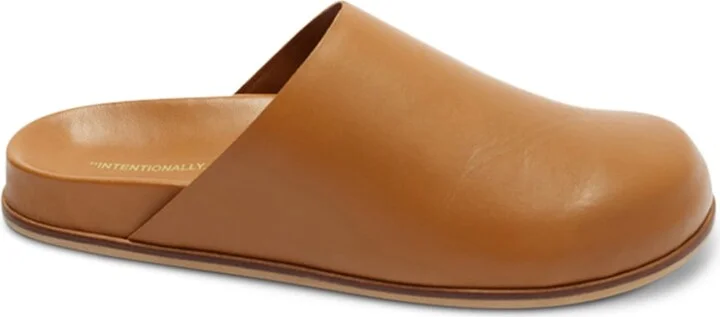 Agatha Slip On Natural Sole Mule-Brown - Image 3
