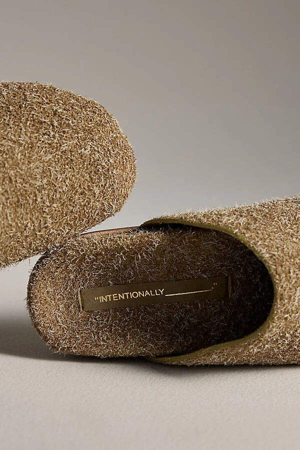 Agatha Suede Slip-On Mules - Image 3