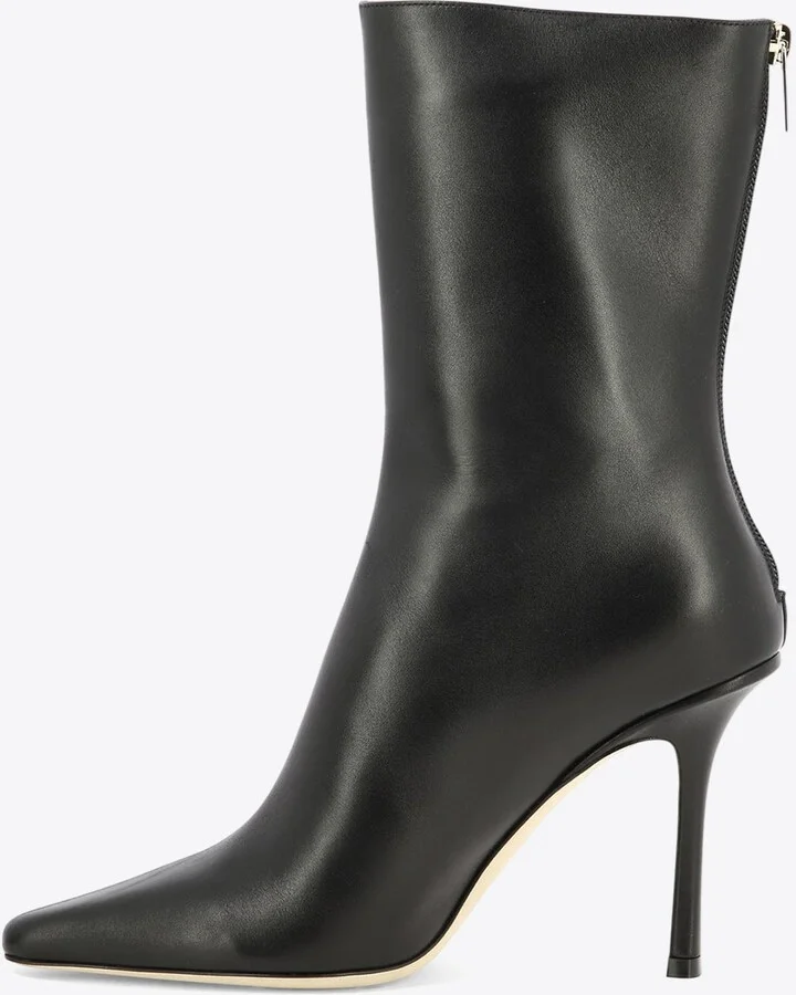 Agathe 100 Ankle Boots in Calf Leather - Image 2