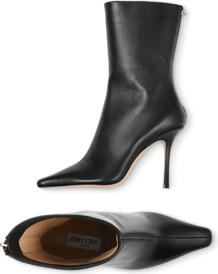 Agathe 100mm pointed-toe boots - Image 4