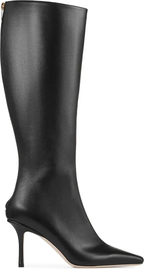 Agathe 85mm pointed-toe boots