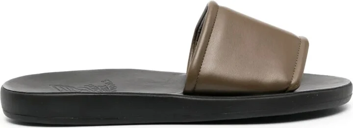 Ageos leather slides