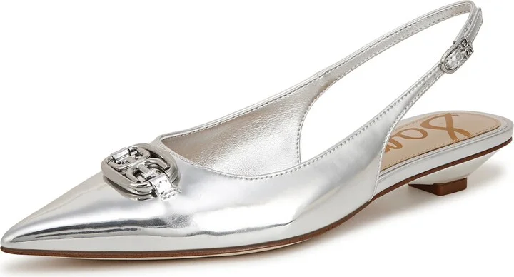 Aggie Pointed Toe Slingback Flat - Image 9