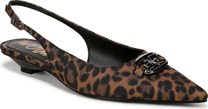 Aggie Pointed Toe Slingback Flat