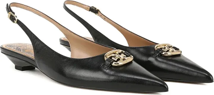 Aggie pointed-toe slingback pumps - Image 2