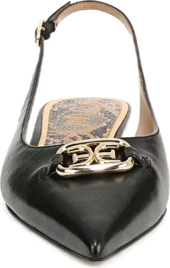 Aggie pointed-toe slingback pumps - Image 3