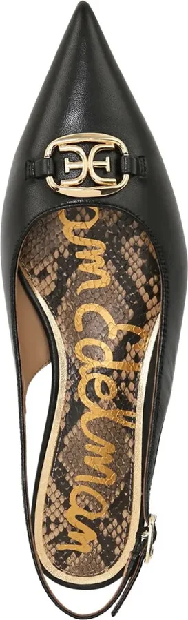 Aggie pointed-toe slingback pumps - Image 4