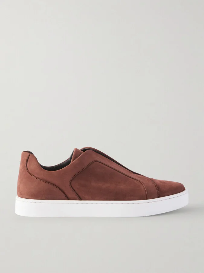 Agilio Nubuck Slip-On Sneakers