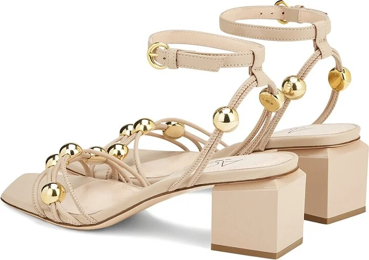 Agl Angie Balls Leather Sandal - Image 2