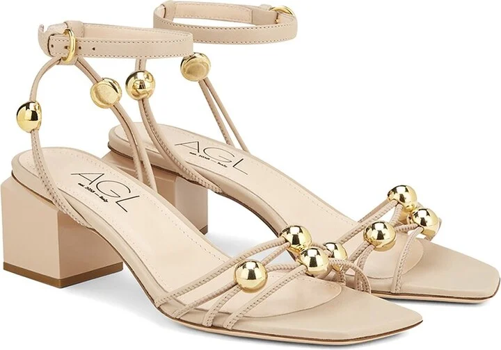 Agl Angie Balls Leather Sandal