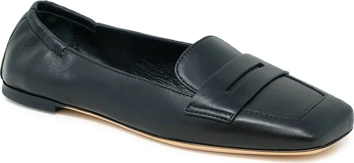 Agl Black Leather Loafer Softy - Image 2