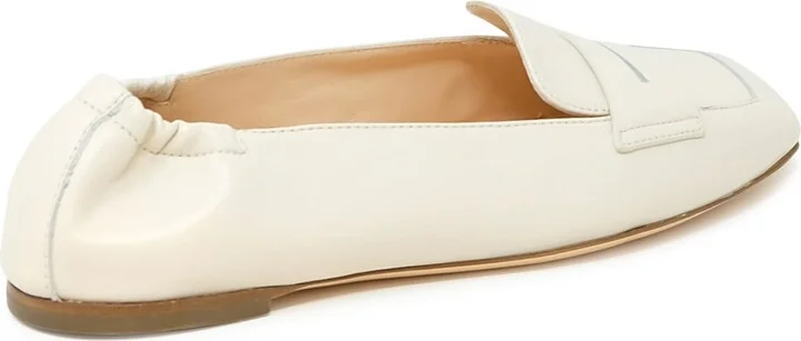 Agl Cream Leather Loafer Softy - Image 3
