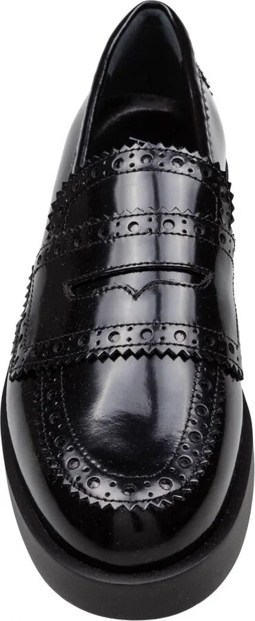 Agl Leather Loafer With Vamp - Image 2