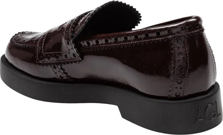 Agl Leather Loafer With Vamp - Image 3