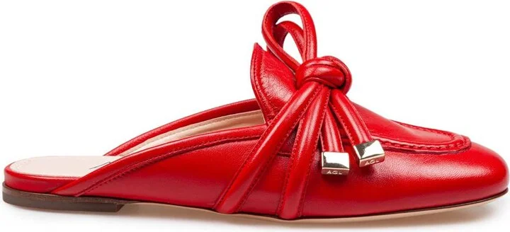 Agl Leather Mules